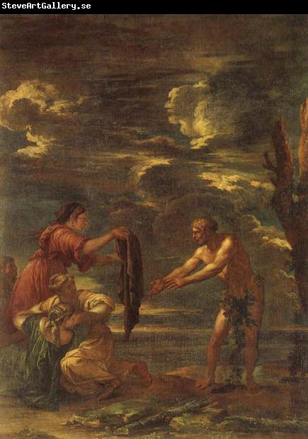 Salvator Rosa Odysseus and Nausicaa